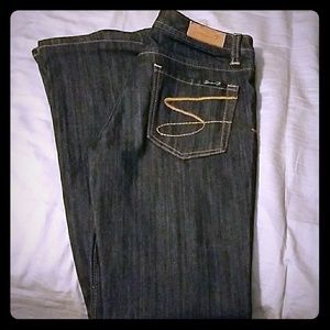 Denim blue seven jeans